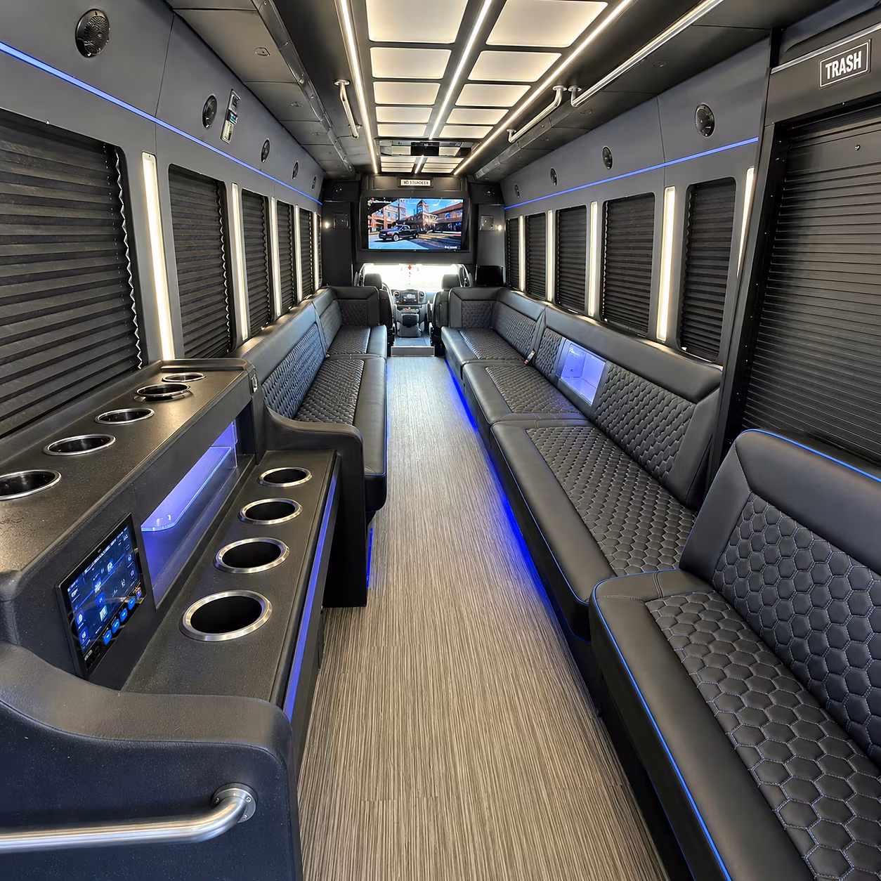 concert shuttle buses for groups heading to the ontario and san bernardino areas