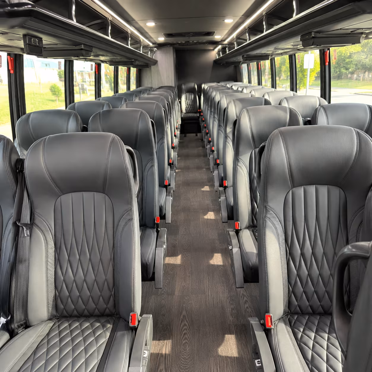 pomona 30 passenger minibus inside