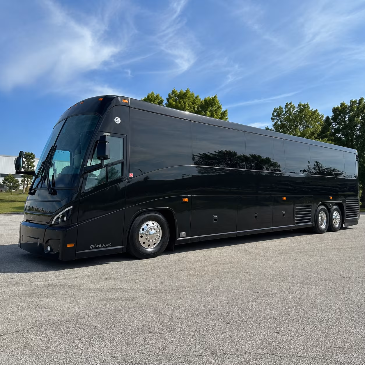 pomona 47 passenger charter bus