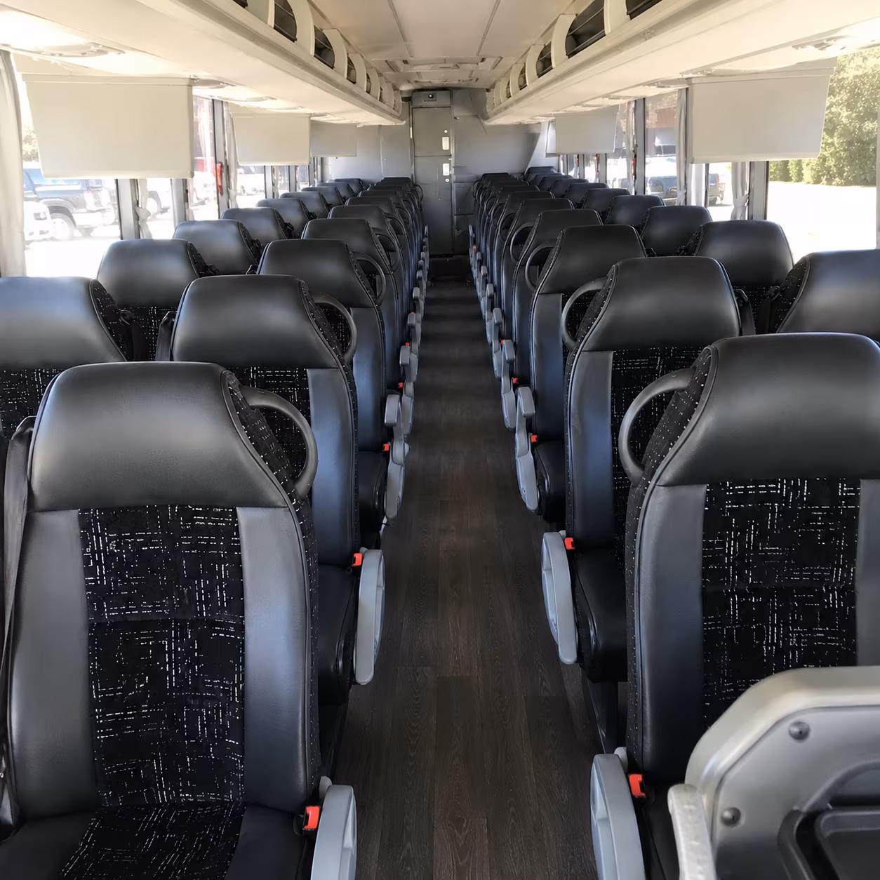 pomona charter bus interior