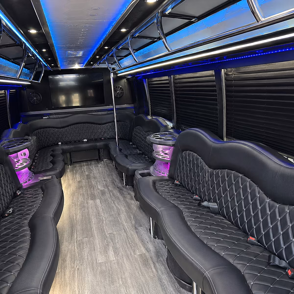 pomona party bus inside
