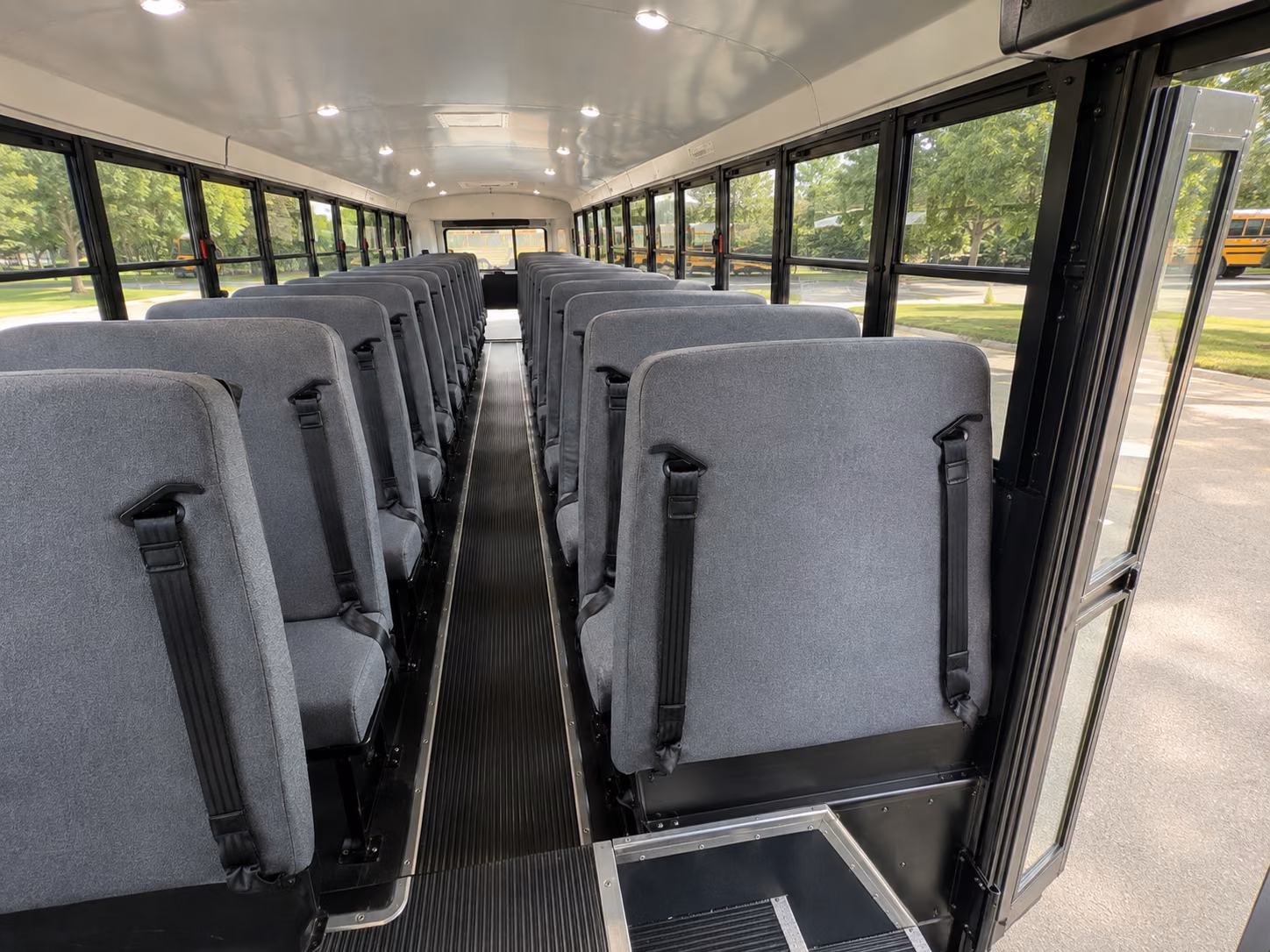 pomona school bus inside