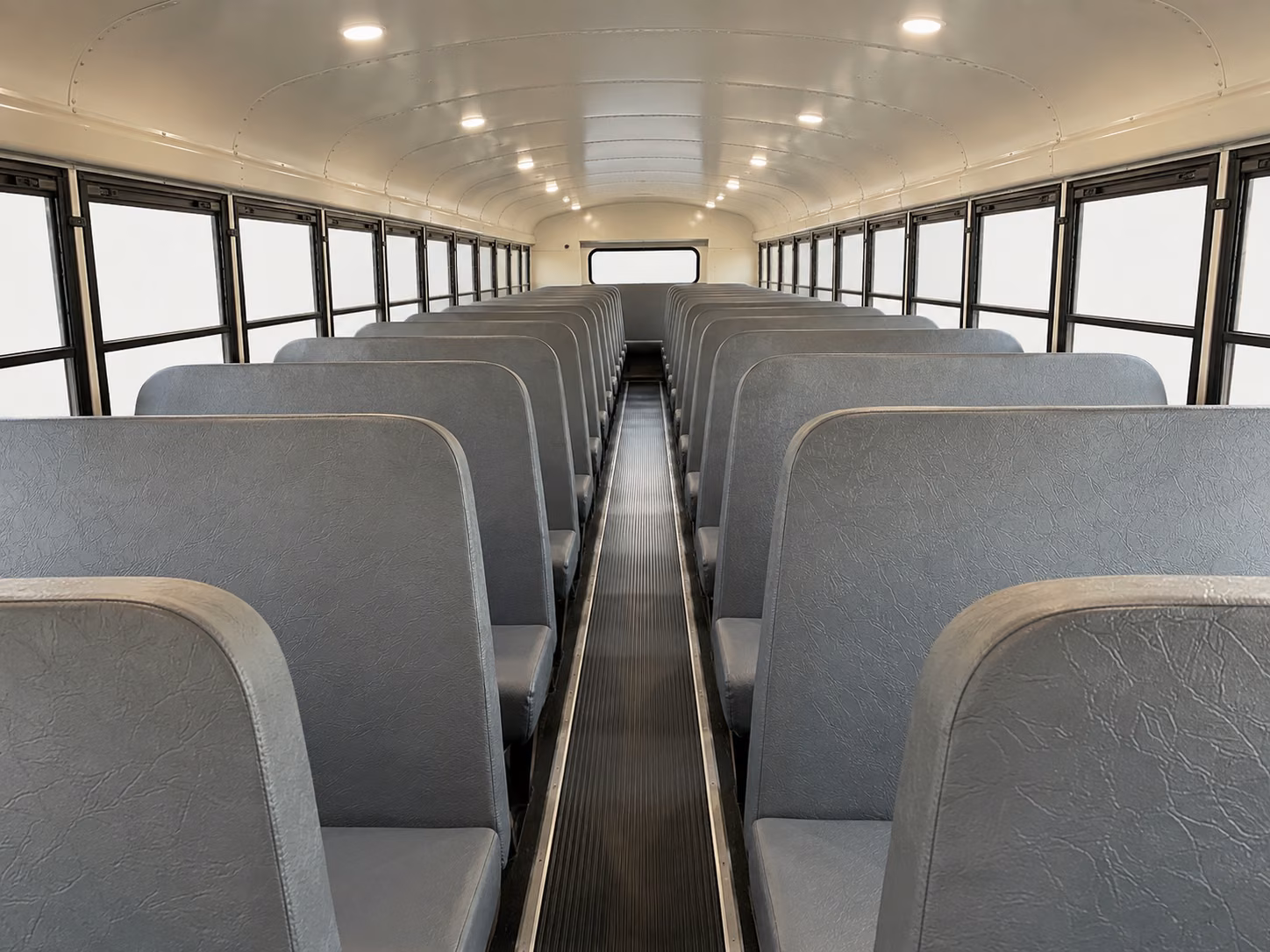 pomona school bus interior