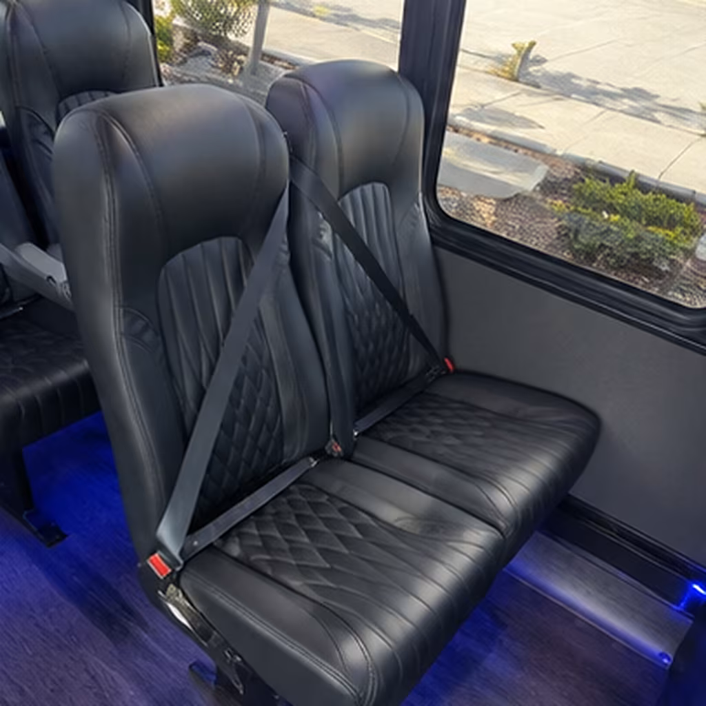 pomona sporting event transportation onboard seating