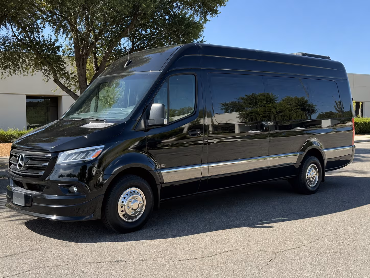 pomona sprinter van with driver